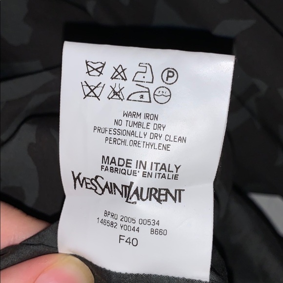 Yves Saint Laurent Button Up Shirt - Picture 10 of 11